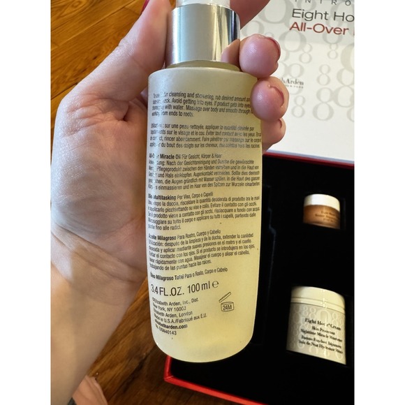 Elizabeth Arden 6 Piece Eight Hour Cream Gift Set In Red Box NEW - Picture 8 of 16